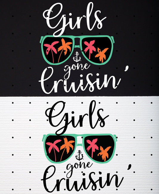 Girls Gone Cruising T-Shirt, Girls Cruising Shirt, Bachelorette Cruise Shirts, Friends Vacation Trip Apparel, Summer Cruise Squad Tees
