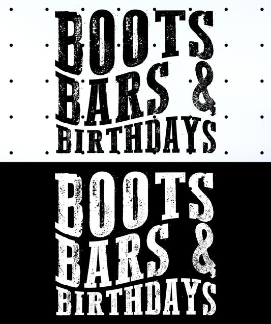 Country Western Birthday T-Shirts, Nashville Boots Bars & Birthdays Group Vacation Shirts, Girls Trip Birthday Crew Apparel, Lets Go Girls