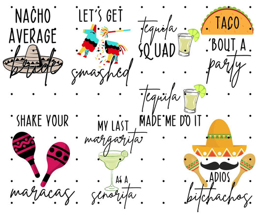 Fiesta Bachelorette T-Shirts: Mexico Bachelorette Party Favors, Nacho Average Bride, Margarita, Final Fiesta, Tequila Squad Shirts