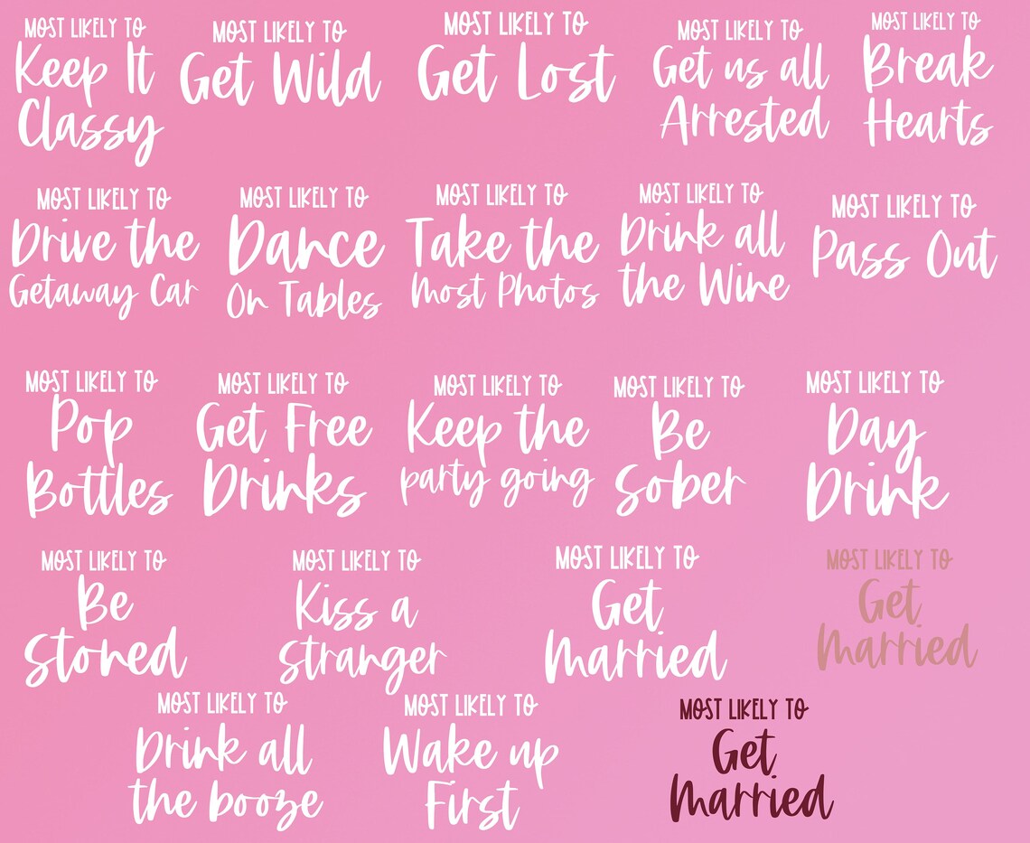 Most likely to Bachelorette T-Shirts, Funny Bachelorette Party, Bride tribe, Girls Trip, Customized Bridal Party Shirt, Wine Bachelorette Shirt